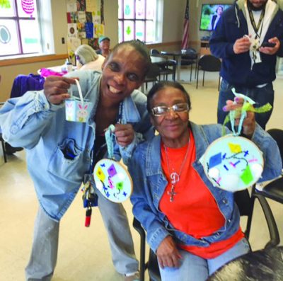 Northview Heights seasonal crafts class.